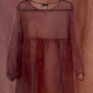 Riverside Tool & Dye Organza Dress